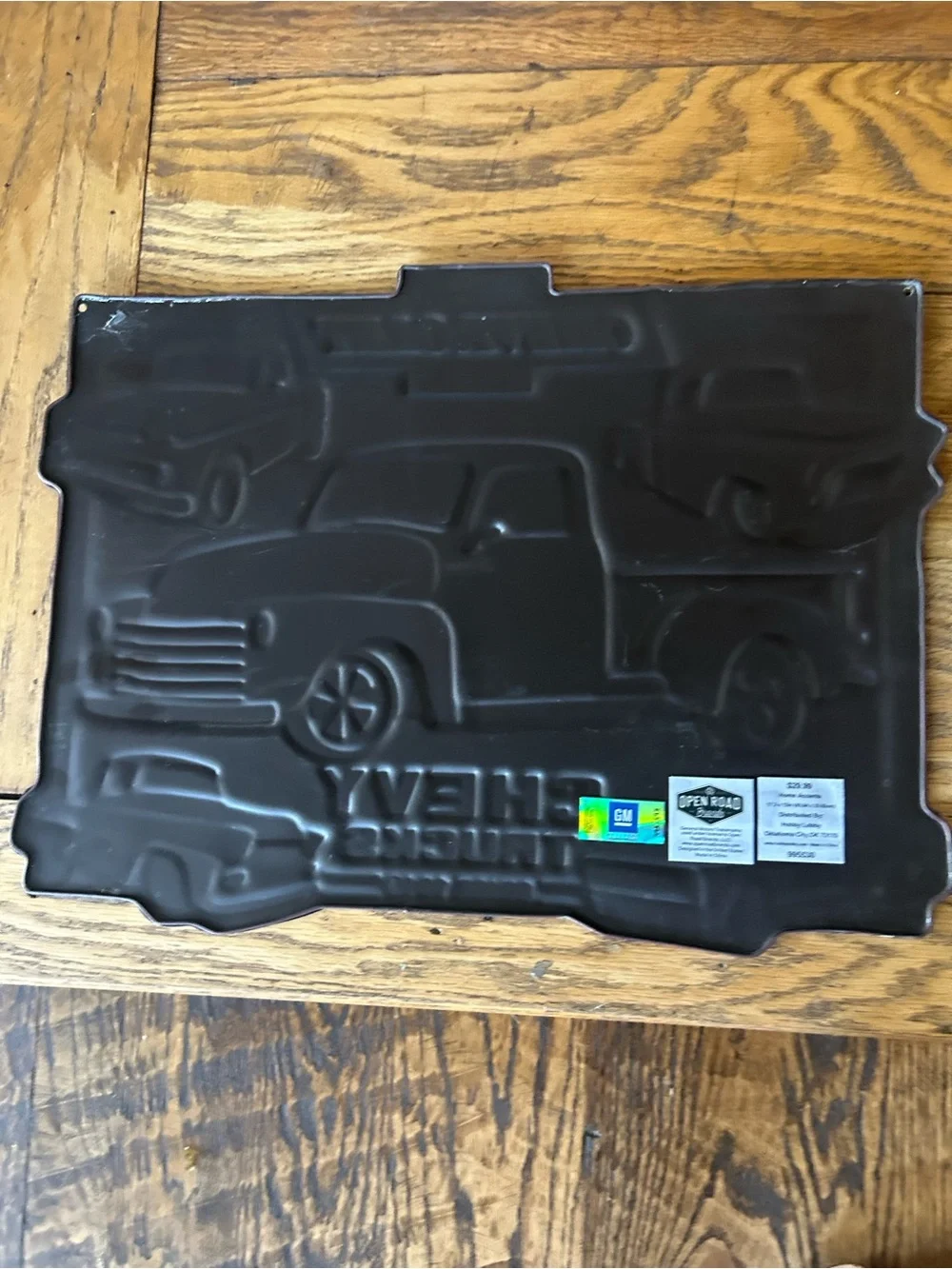 NEW Metal Chevrolet Chevy Trucks Since 1918 Embossed Tin Sign Man Cave Garage